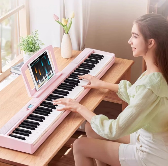 高顏值智能鋼琴新寵，特倫斯V30 Pro折疊琴出圈了！